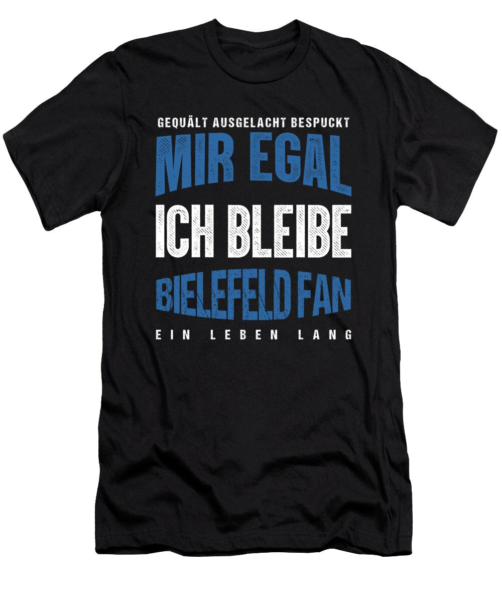 Soccer Football Goalie Germany German Gift It Doesnt Matters for Me I Remain a Bielefeld Fan Thomas Larch T-Shirt