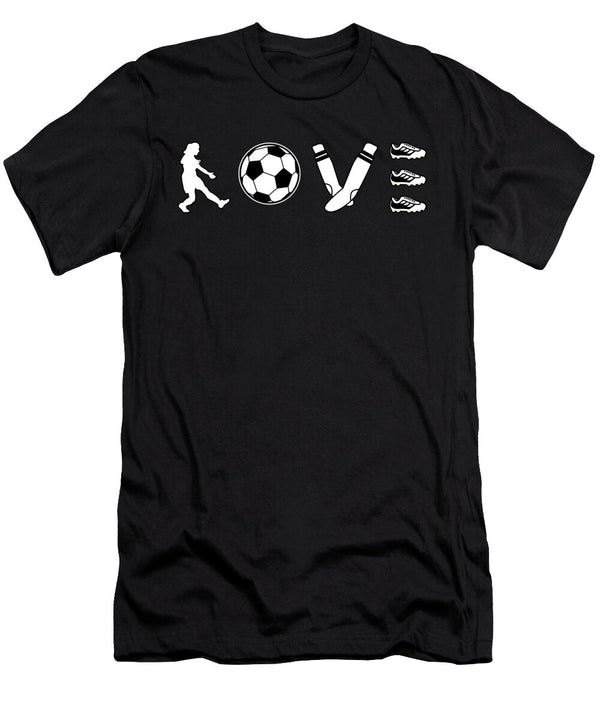Soccer Football Player Sports Fan Funny Gift Idea Tshirtconcepts Marvin Poppe T-Shirt