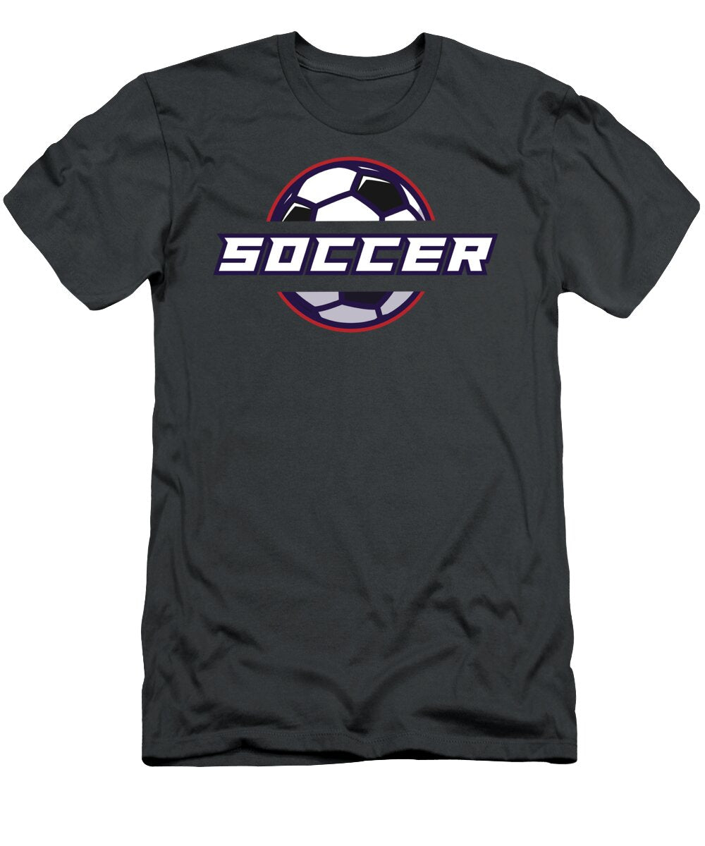 Soccer for Men Women Kids Team Player League Crazy Squirrel T-Shirt