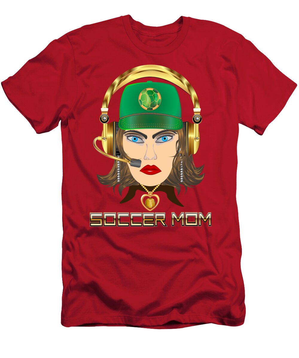 Soccer Mom 3 Any Product Bill Campitelle T-Shirt