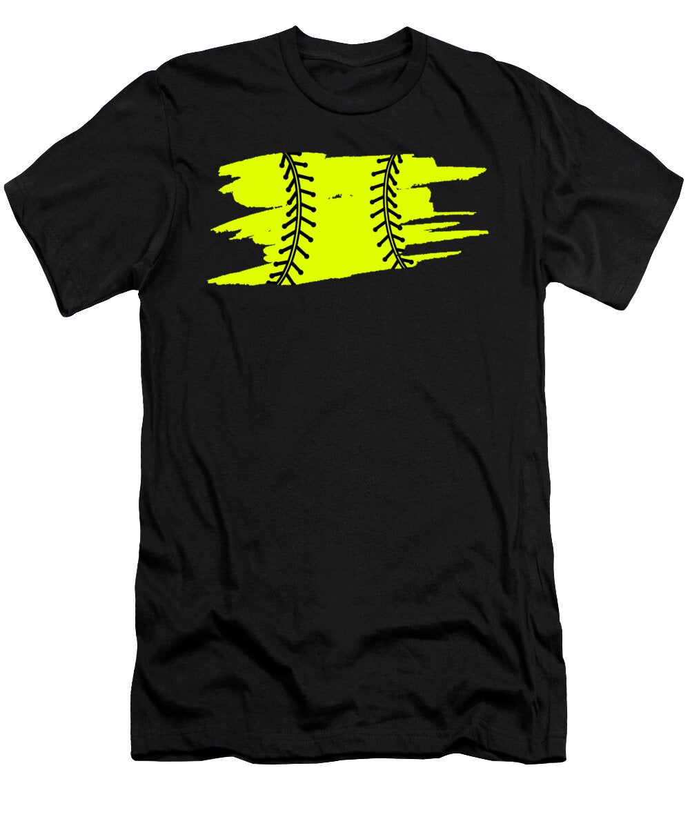 Softball Catcher Baseball Pitcher Bat Ball Player Gift Thomas Larch T-Shirt