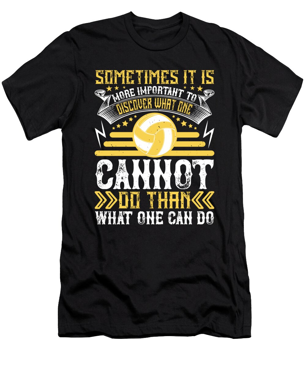 Sometimes It Is More Important to Discover What One Cannot Do Than What One Can Do Jacob Zelazny T-Shirt