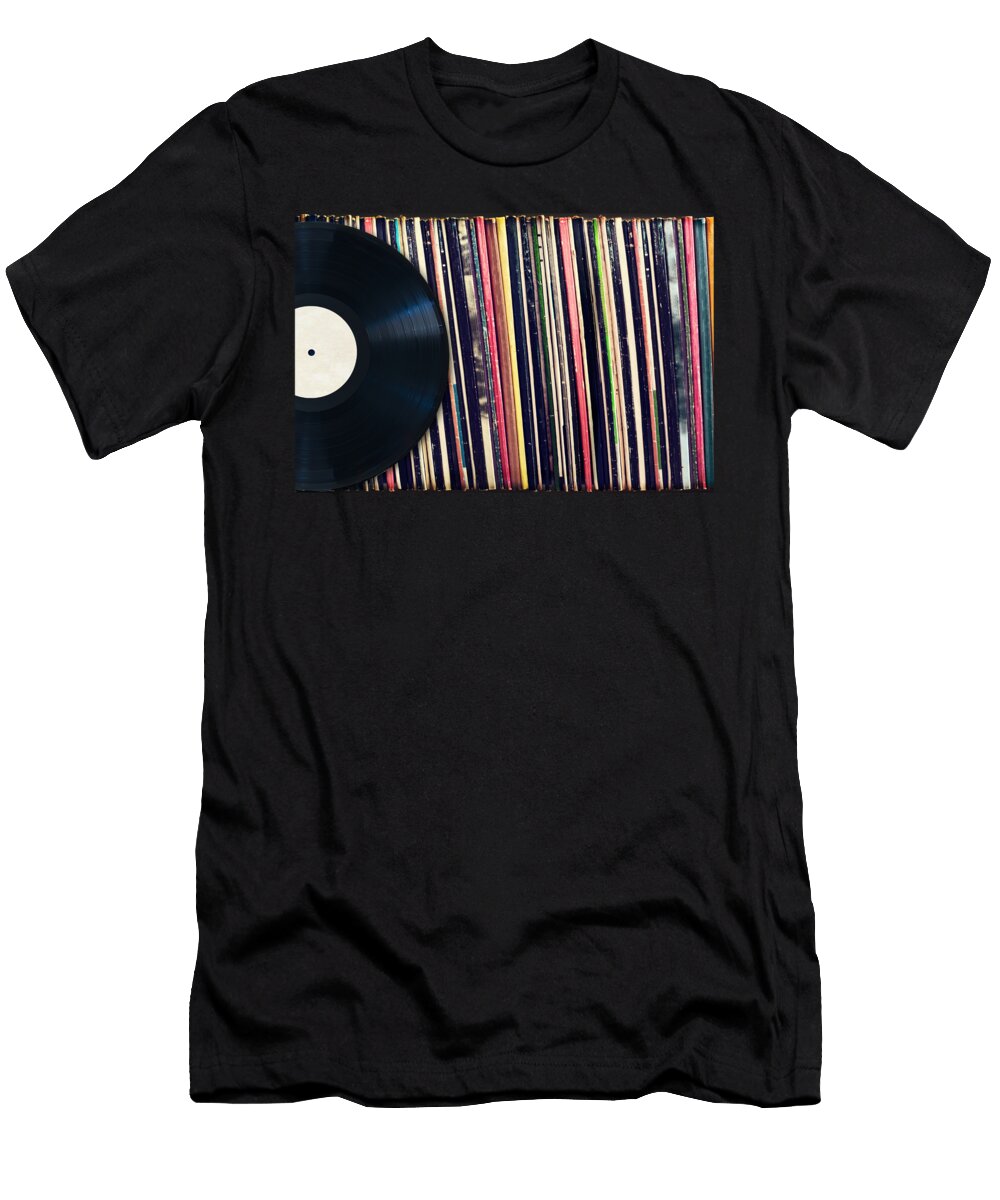 Sound of Vinyl Delphimages Photo Creations T-Shirt