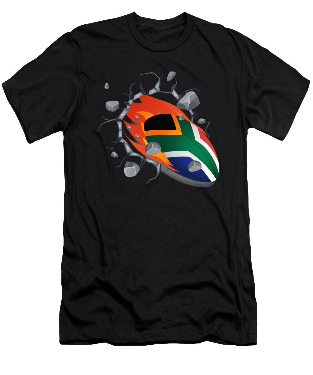 South Africa Rugby Union Jersey 2019 Fans Kit for South African Supporters Players Coaches and Teams Martin Hicks T-Shirt