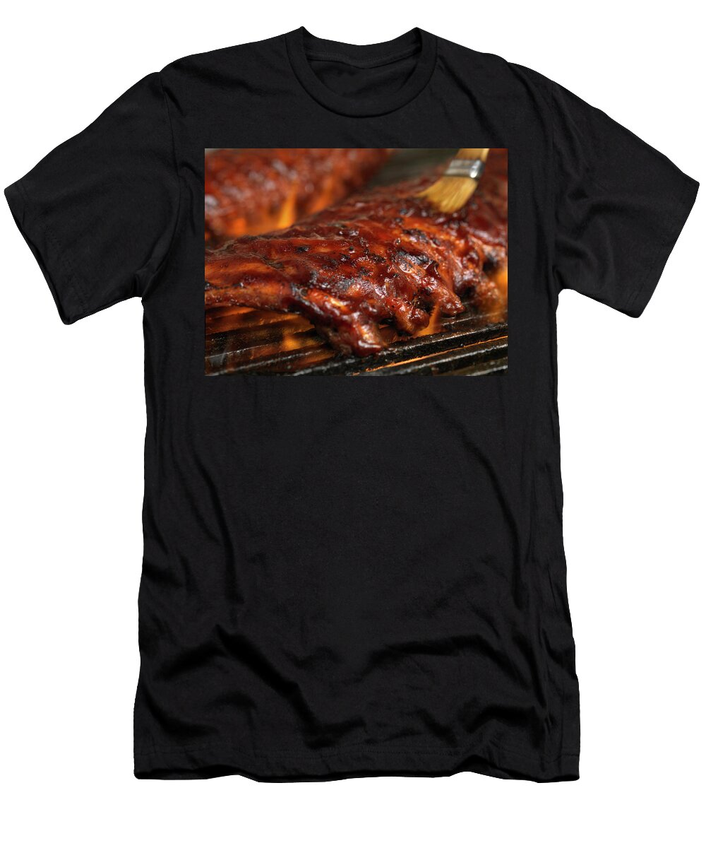 Spare Ribs on a Barbecue Jim Scherer T-Shirt