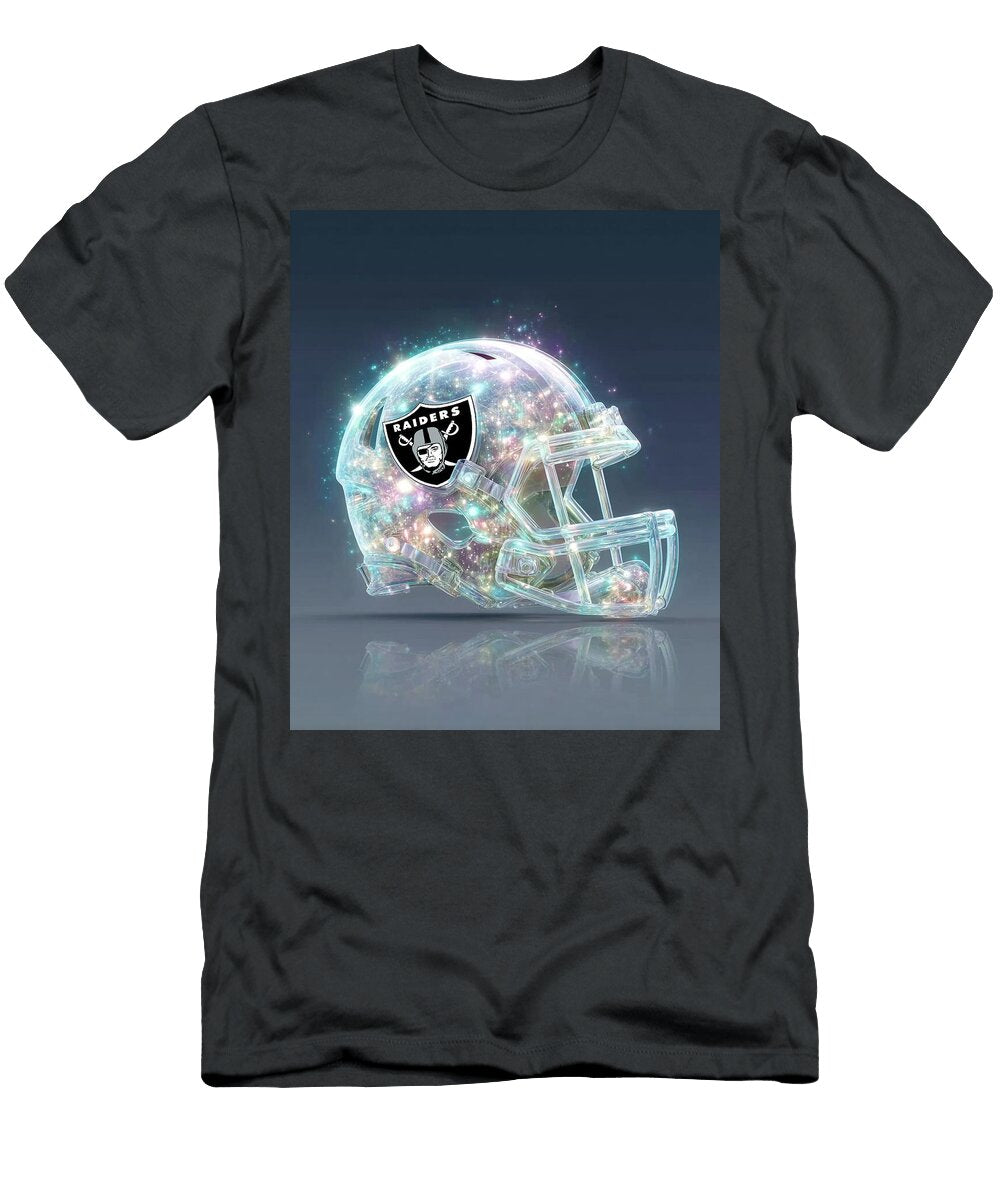 Sparkling Raiders Helmet Kevin Walker and Pixel Reverie T-Shirt