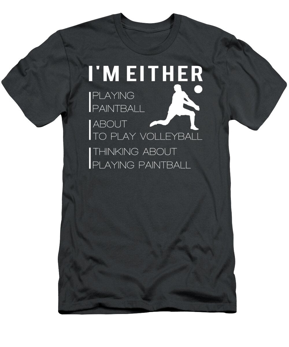 Spike and Smile Funny Volleyball Awesome Store T-Shirt