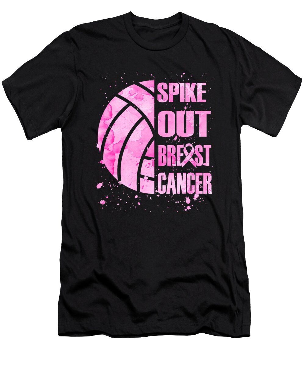 Spike Out Breast Cancer Awareness in October Natalie Lidford T-Shirt