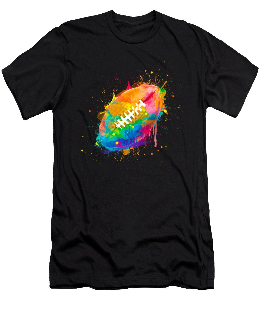 Sport Football Football Watercolor Football Sunday Tinh Tran Le Thanh T-Shirt