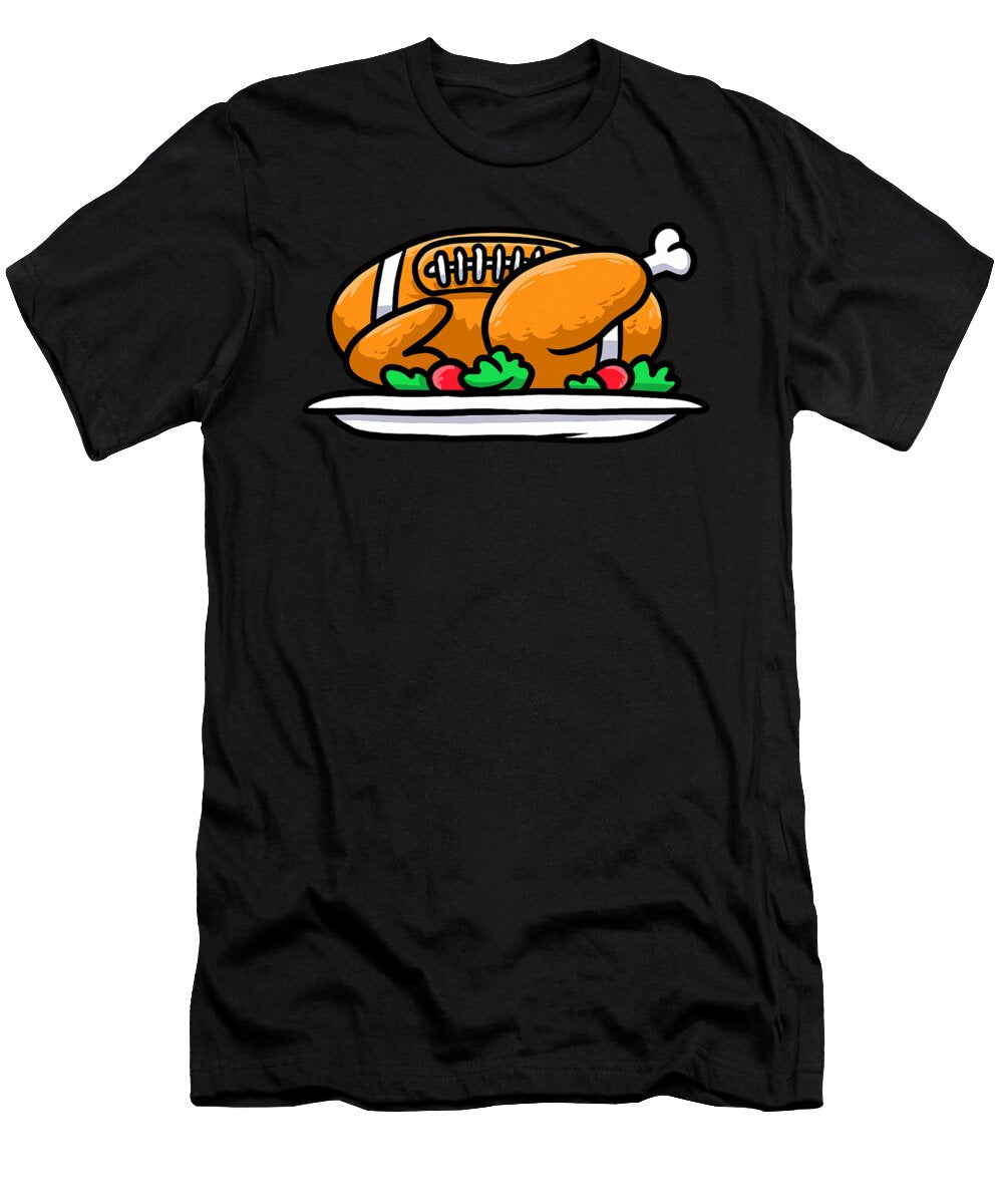 Sport Rugby Footballer Touchdown Thanksgiving Studi Alex T-Shirt