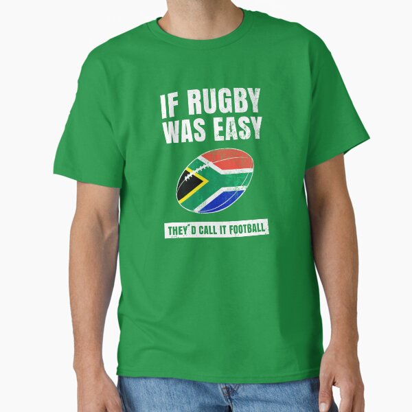 South Africa Rugby Funny Support Gift Classic T-Shirt