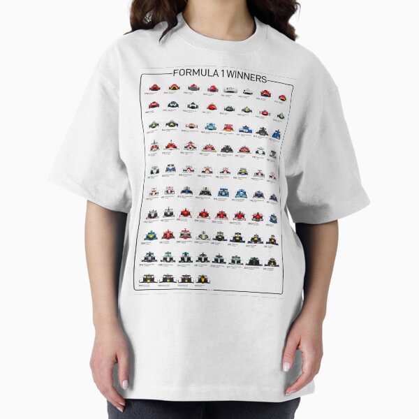F1 Winners Oversized T-Shirt