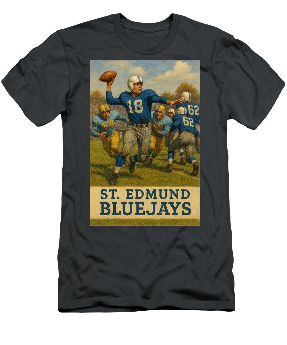 St Edmund Bluejays Football James Spears T-Shirt