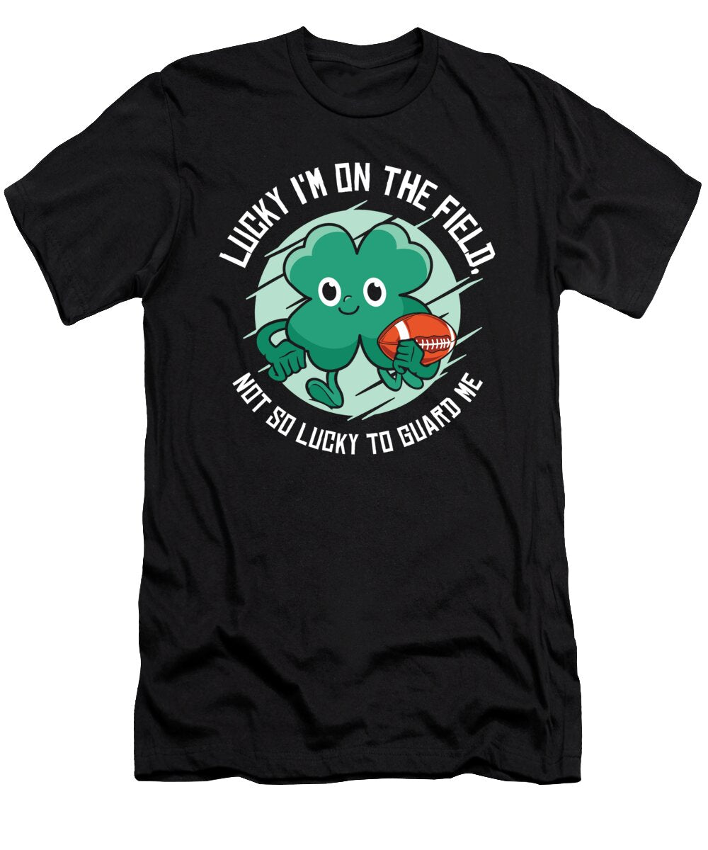 St Patricks Day American Football Shamrock Clover Rugby Toms Store T-Shirt