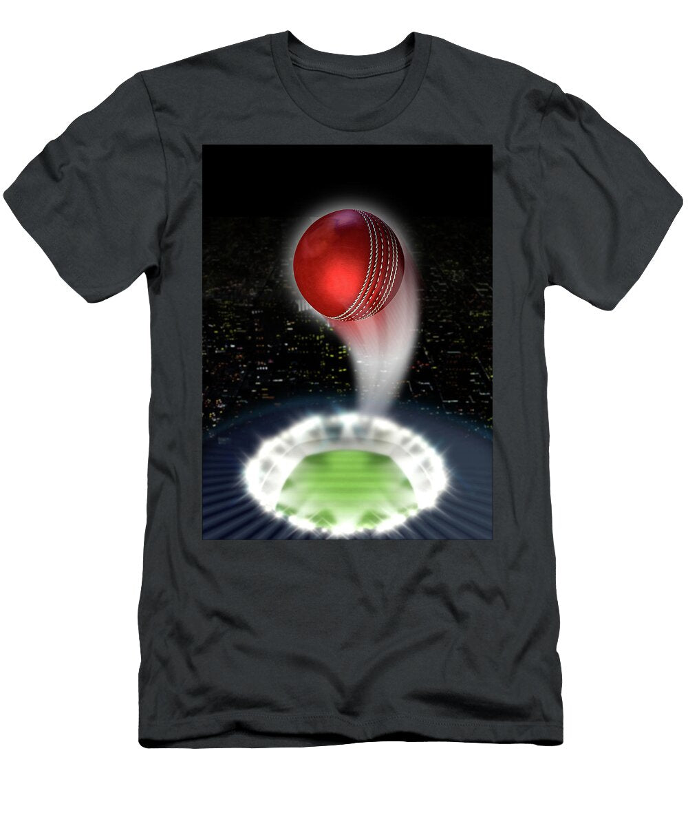 Stadium Night with Ball Swoosh Allan Swart T-Shirt