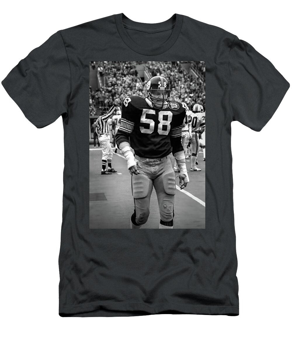 Steelers Jack Lamber Leaving the Field Chris Frye T-Shirt