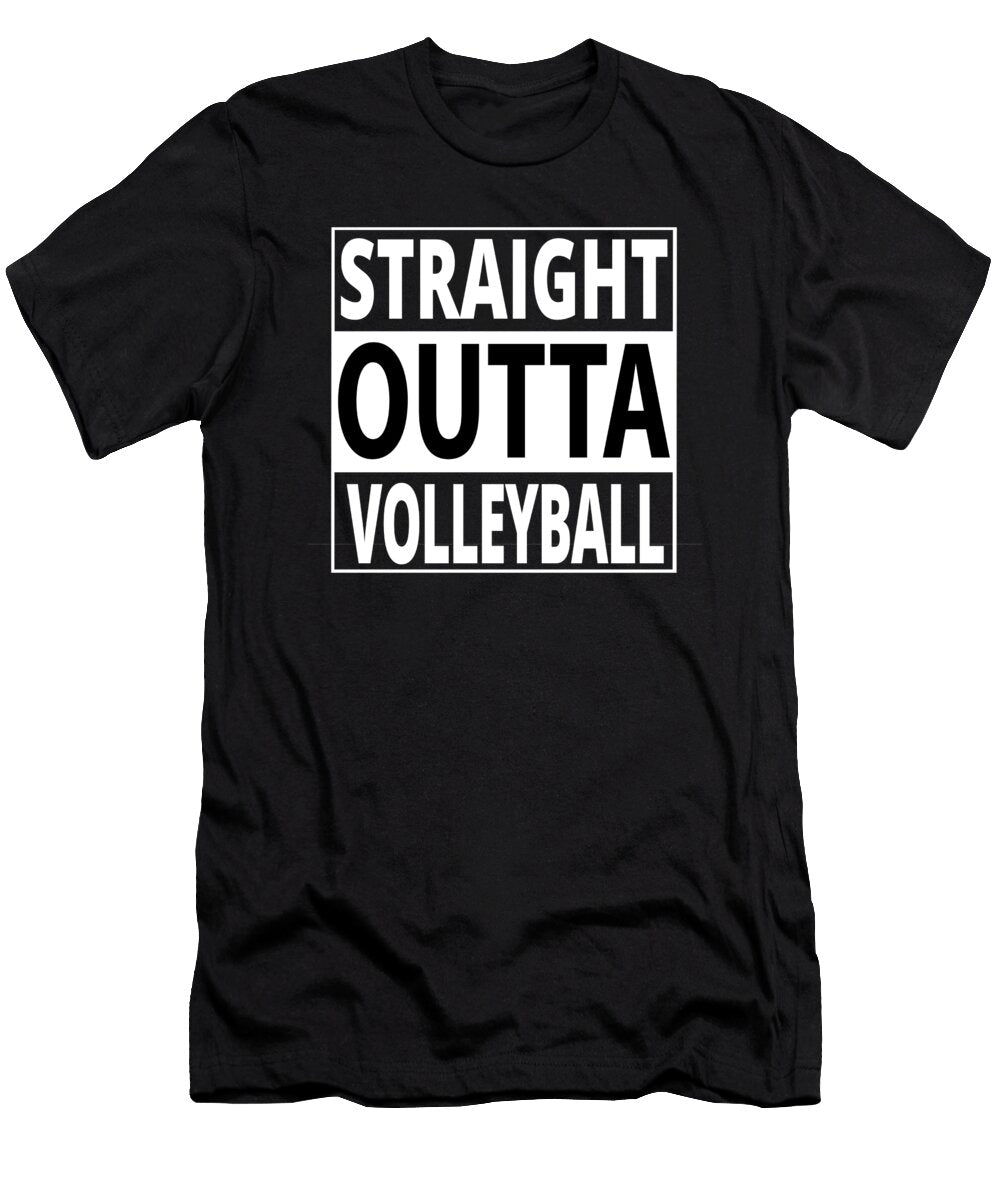 Straight Outta Volleyball Jan Deelmann T-Shirt