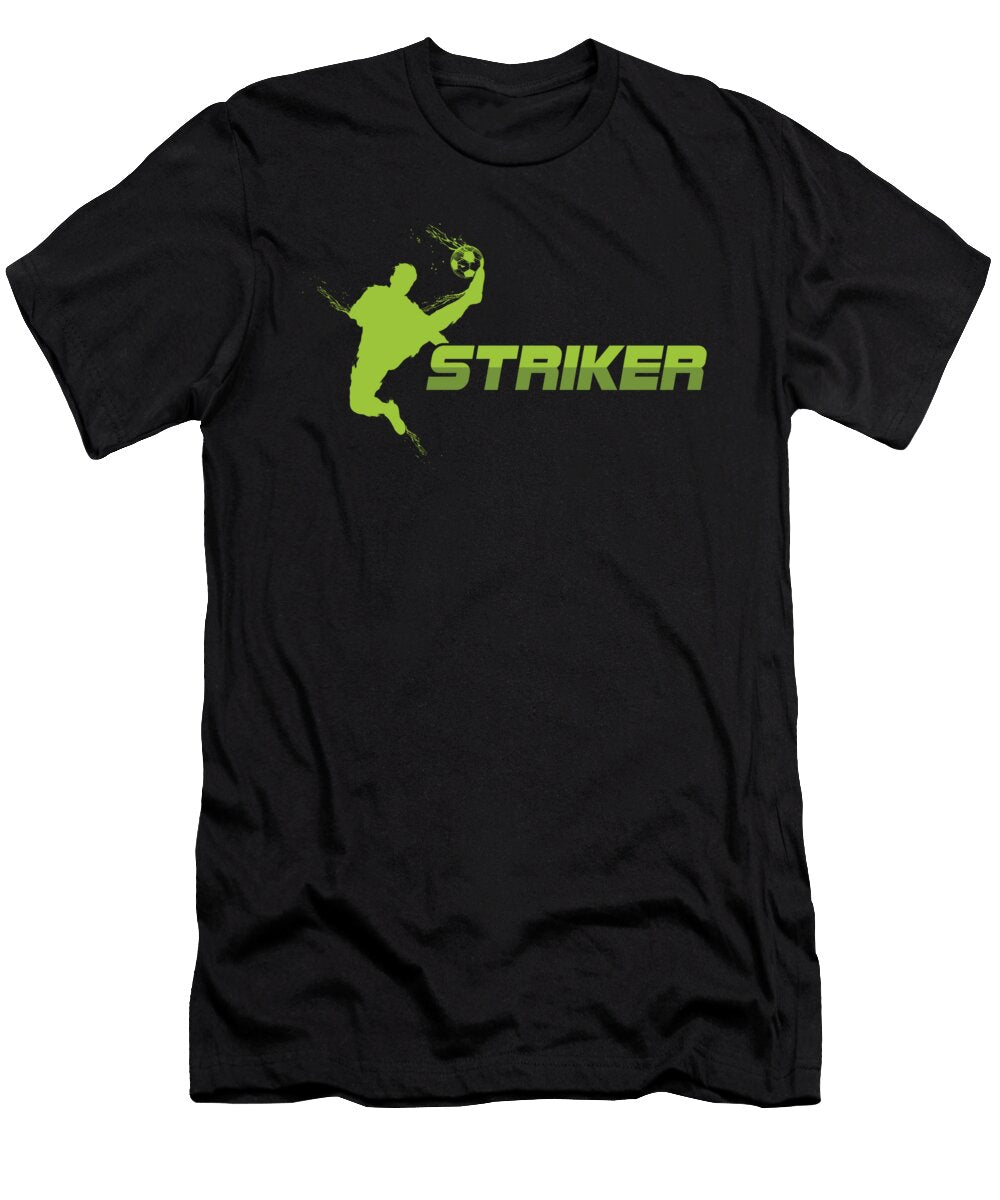 Striker Soccer Goalie Football Players Goalie Rugby Team Sports Gift Thomas Larch T-Shirt