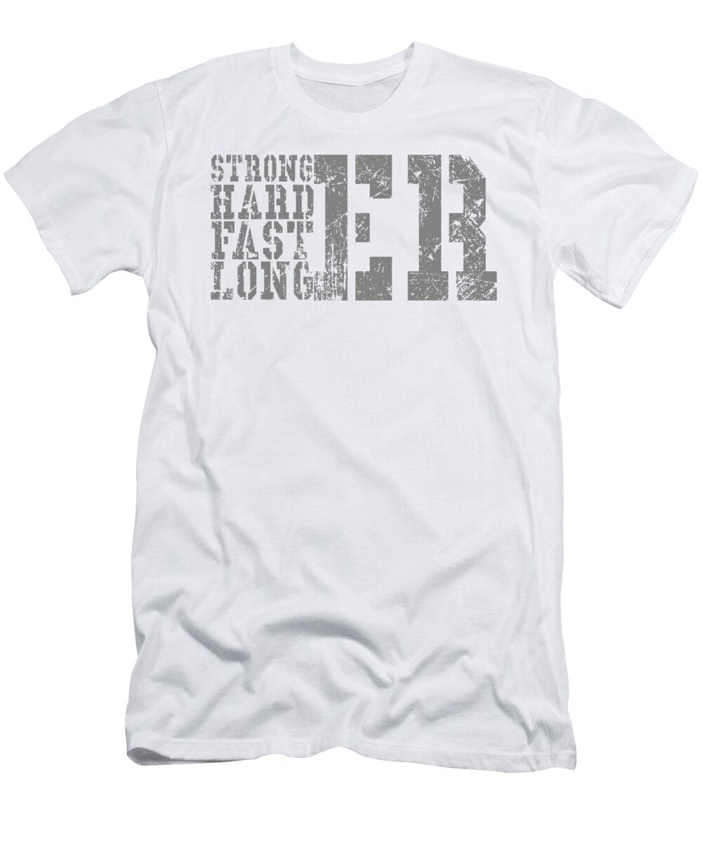 Stronger Harder Faster Longer Sports Jacob Zelazny T-Shirt