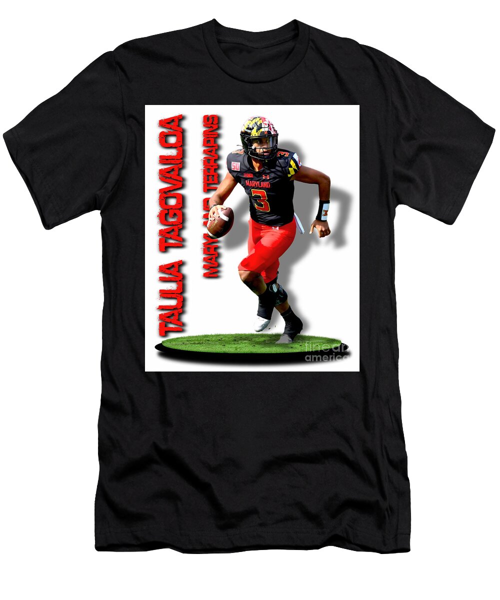 Taulia Tagovailoa Maryland 1 Robert Williams T-Shirt