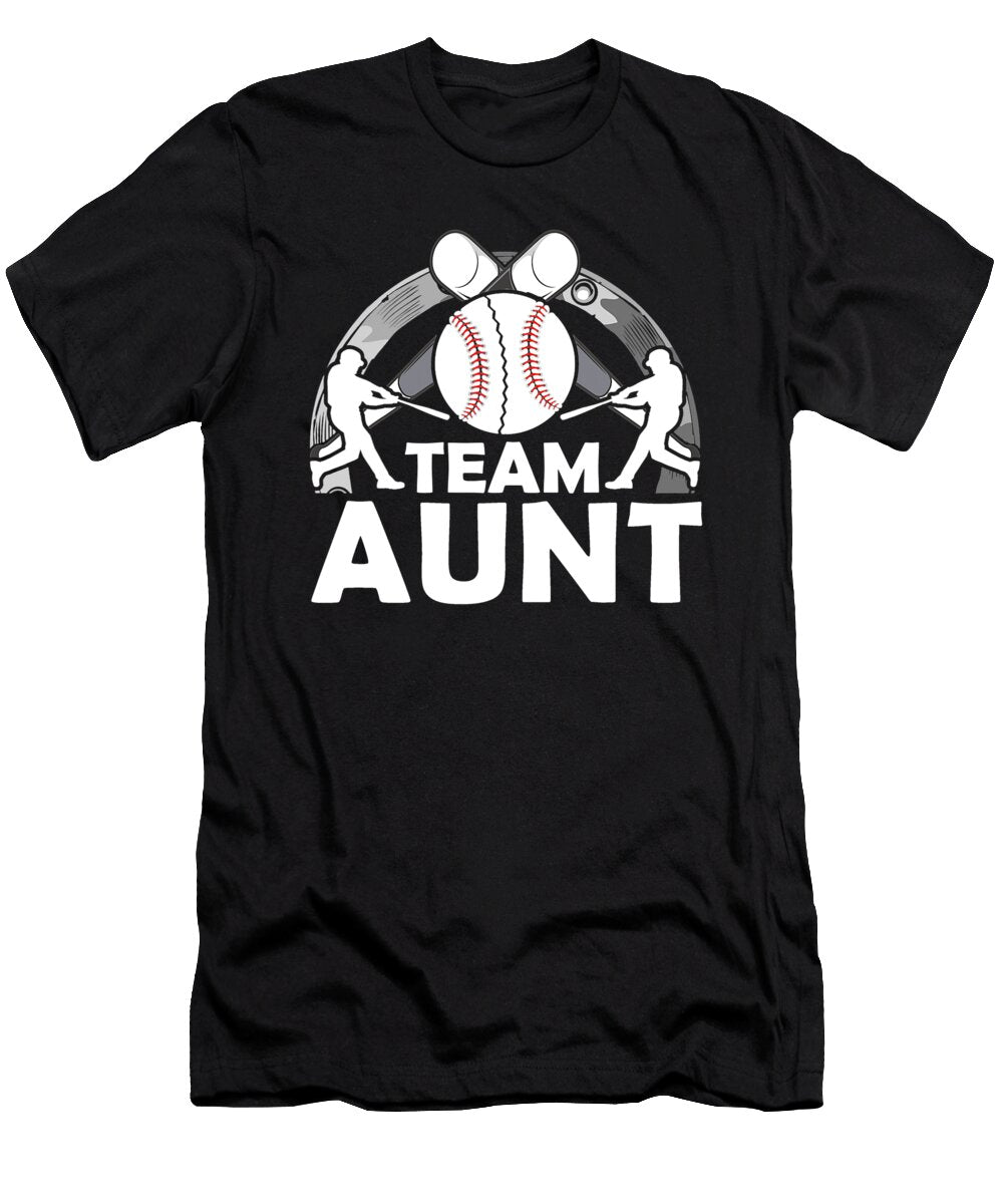 Team Aunt Baseball Softball Dhbubble T-Shirt