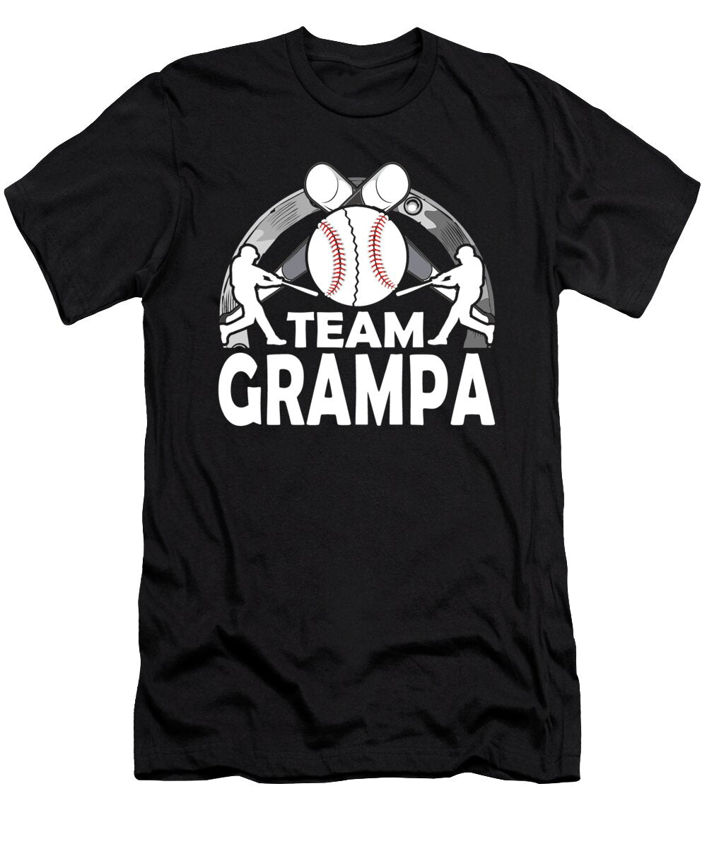 Team Grampa Baseball Softball Dhbubble T-Shirt