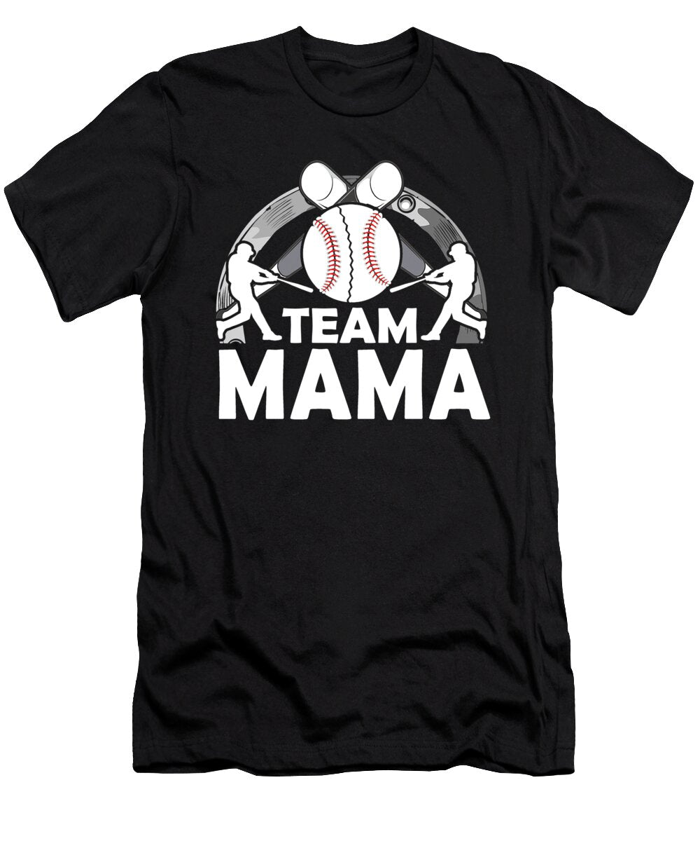 Team Mama Baseball Softball Dhbubble T-Shirt