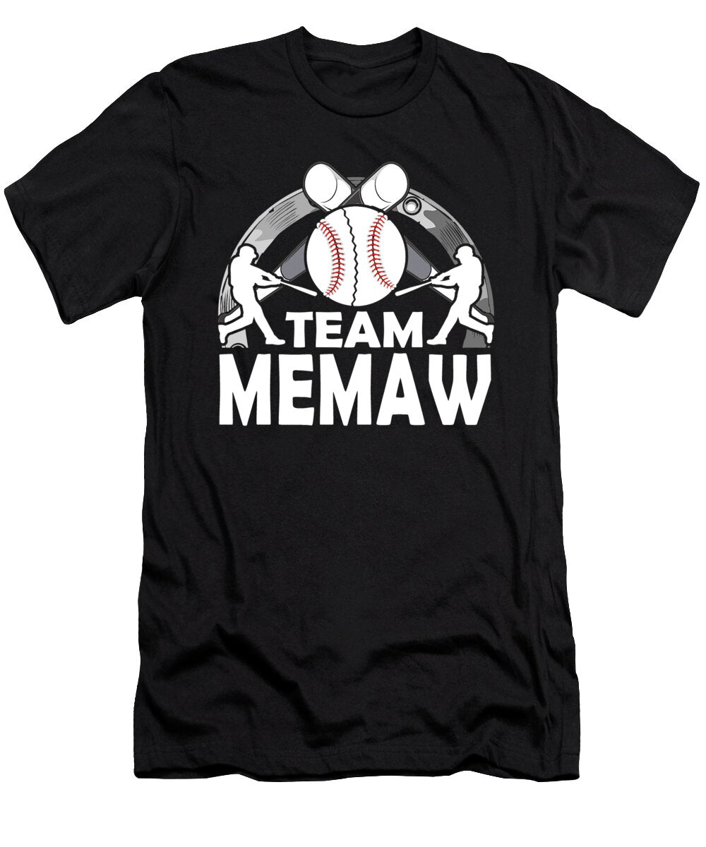 Team Memaw Baseball Softball Dhbubble T-Shirt