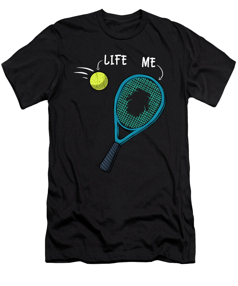 Tennis Player Tennis Ball Tennis Racket Tennis Colorfulsnow T-Shirt