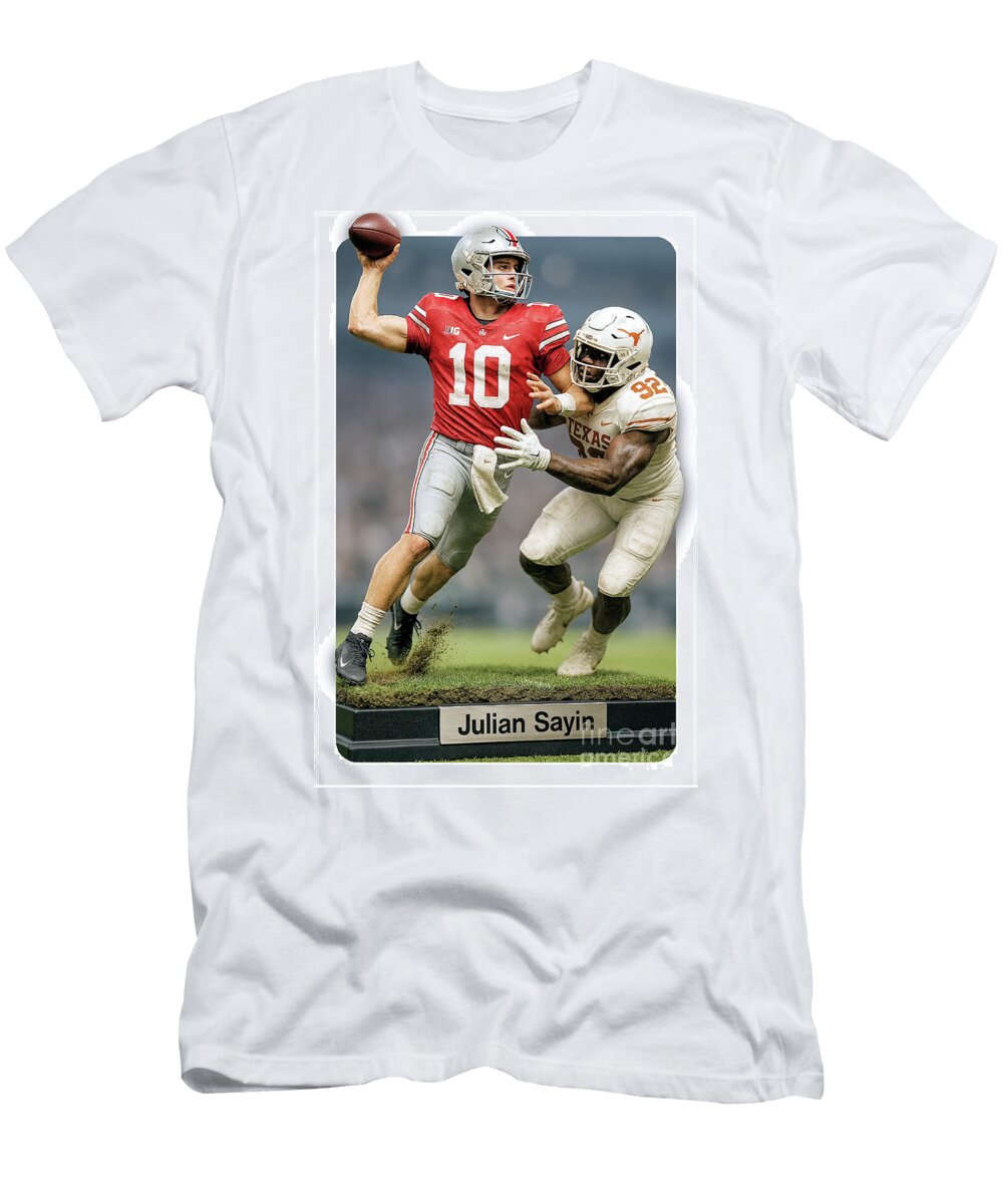 Texas Vs Ohio State Julian Sayin Tc1 Robert Williams T-Shirt