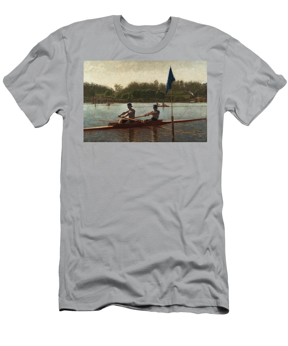 The Biglin Brothers Turning the Stake 1873 Thomas Eakins T-Shirt