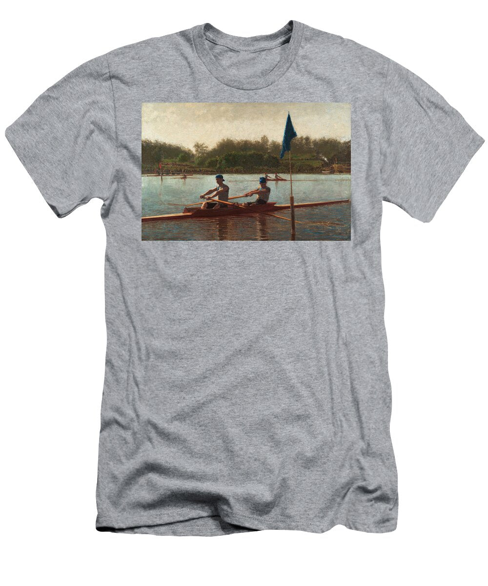 The Biglin Brothers Turning the Stake Thomas Cowperthwait Eakins T-Shirt