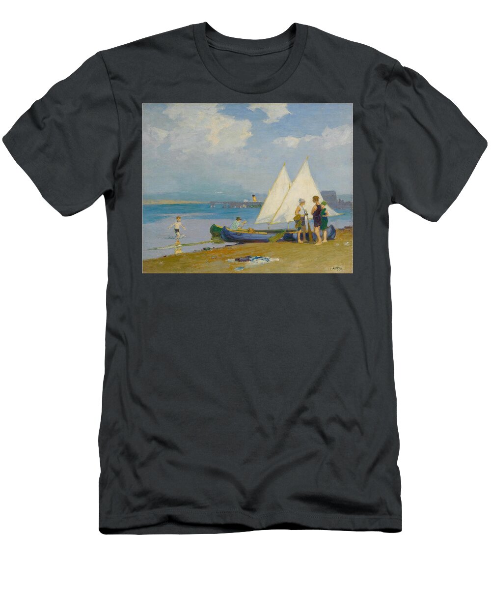 The Conference Art Edward Henry Potthast American T-Shirt