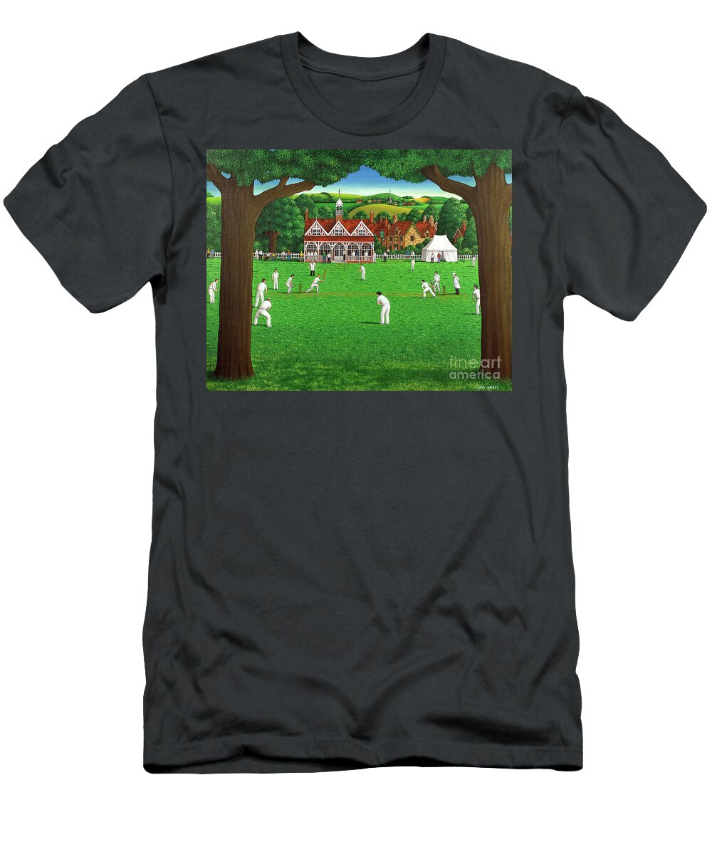 The Cricket Match Larry Smart T-Shirt