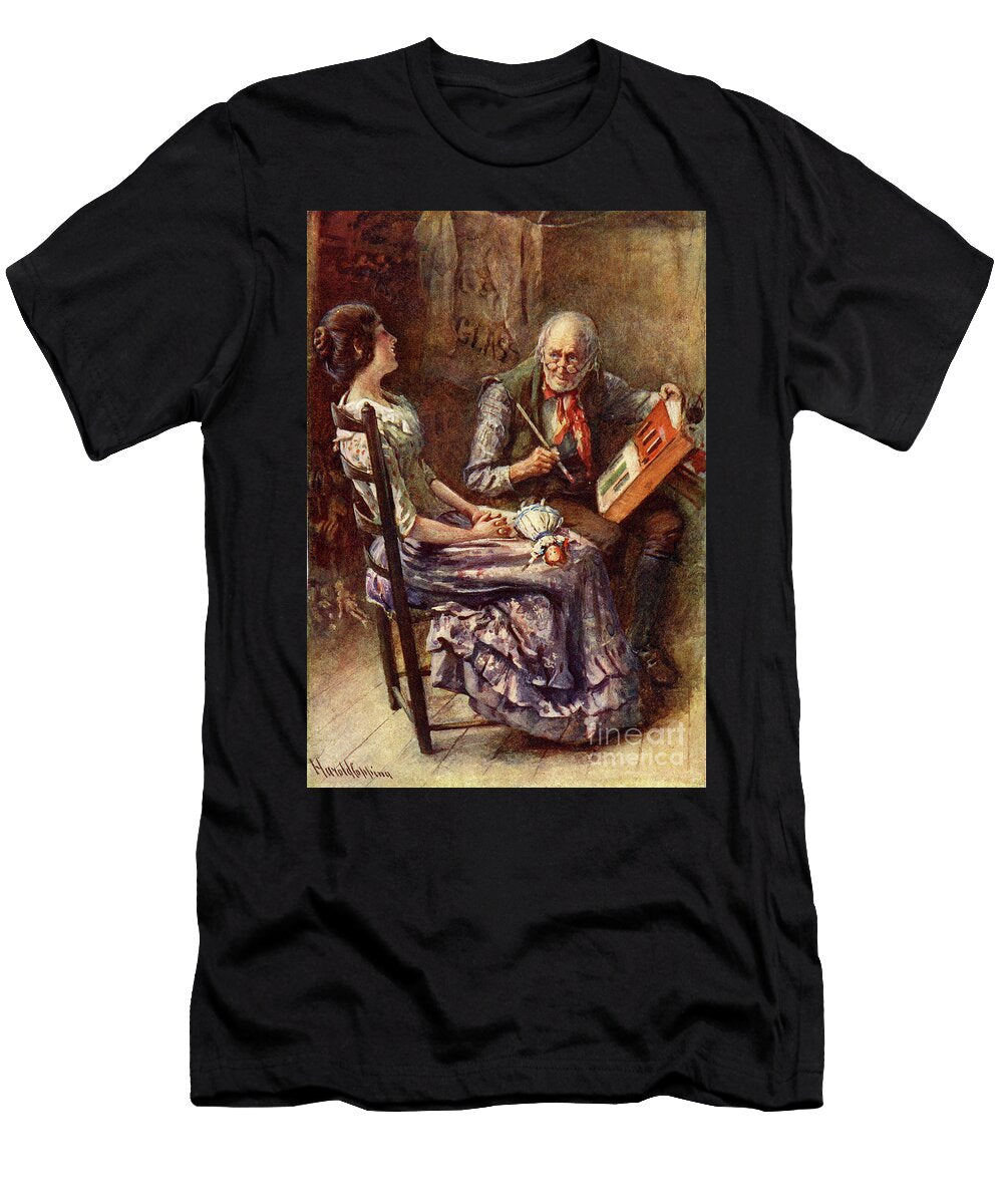 The Cricket on the Hearth By Charles Dickens Harold Copping T-Shirt