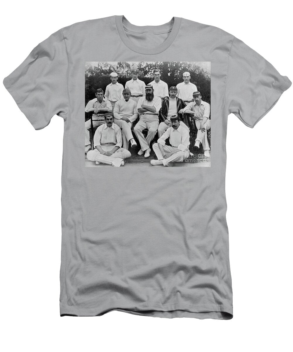 The Gentlemen Team From the Gentlemen V Players Match At Lords in 1894 From Famous Cricketers and Cricket Grounds Published By Hudson and Kearns 1895 English Photographer T-Shirt