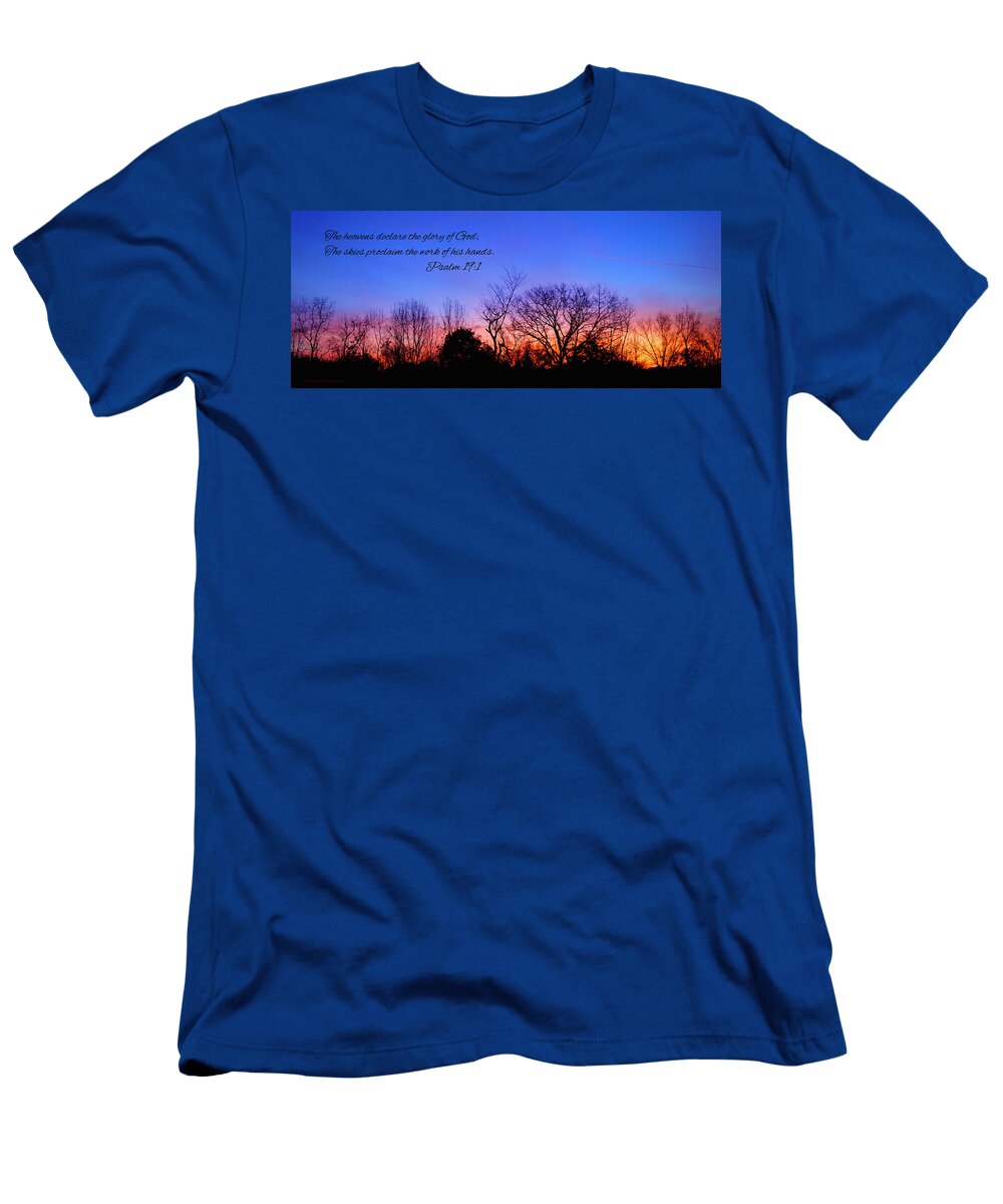 The Heavens Declare Cricket Hackmann T-Shirt