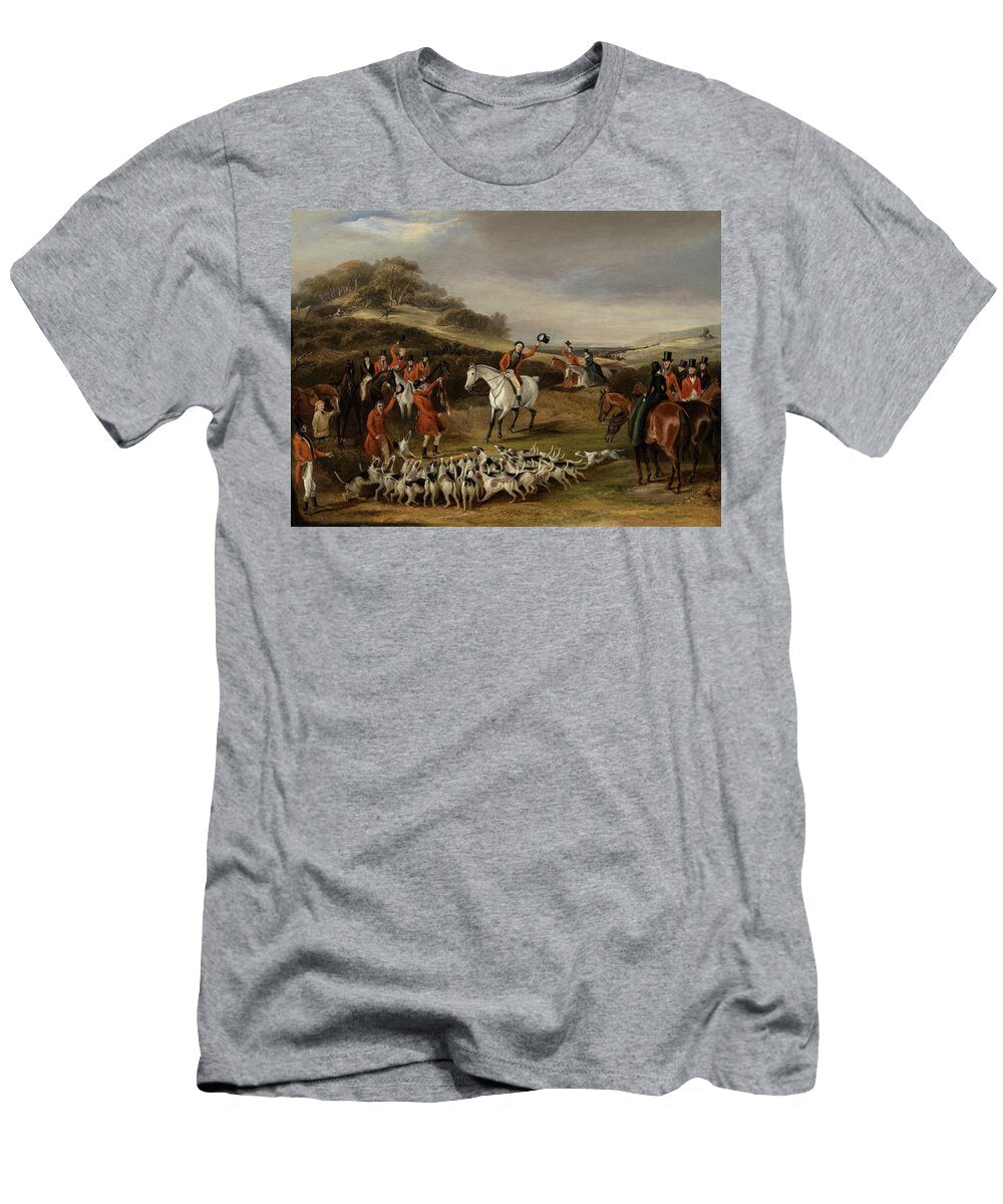 The Marquis of Waterford and Members of the Tipperary Hunt 1842 Francis Calcraft Turner T-Shirt