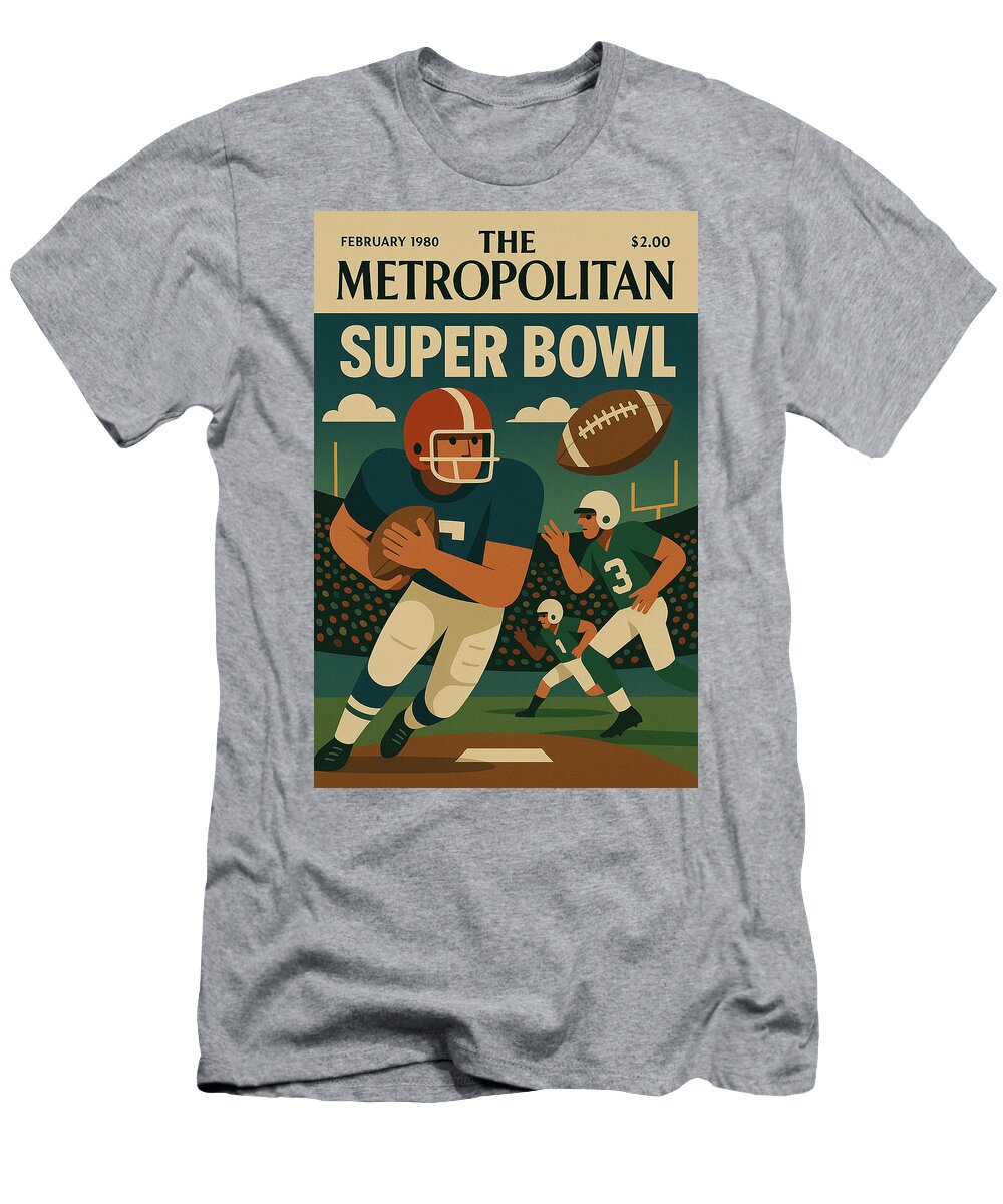 The Metropolitan Super Bowl 1980 Jafeth Moiane T-Shirt