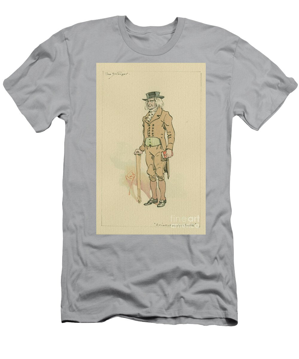 The Stranger or Edward Plummer the Cricket on the Hearth C1920s Joseph Clayton Clarke T-Shirt