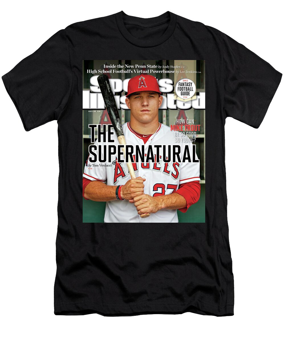 The Supernatural How Can Mike Trout Be So Good So Young August 27 2012 Sports Illustrated Cover T-Shirt