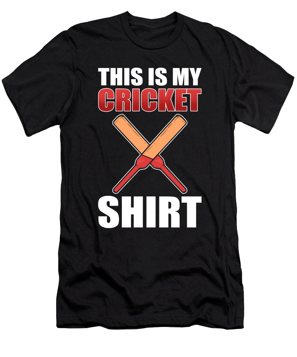 This Is My Cricket Cricket Player Cricketer Alessandra Roth T-Shirt