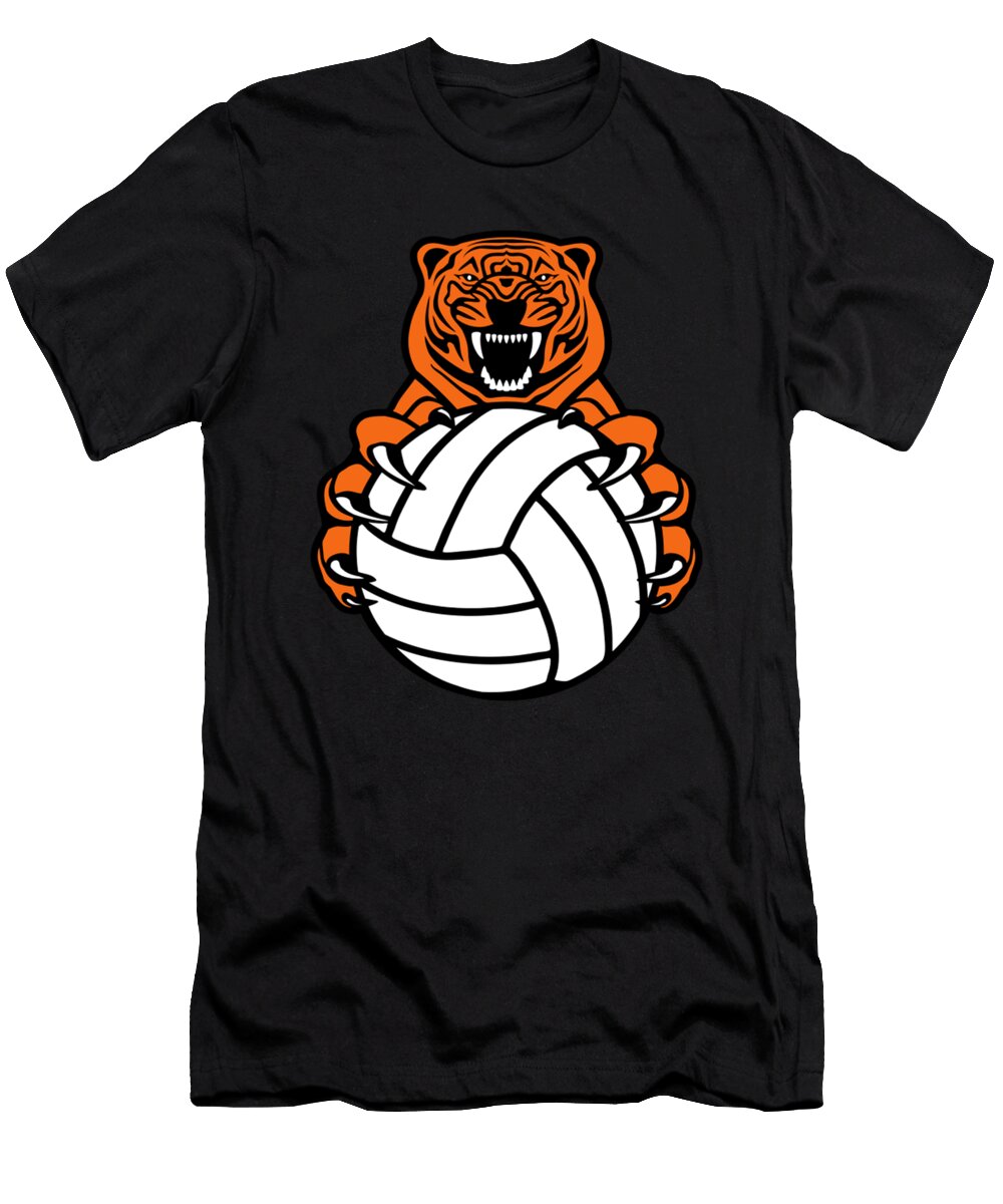 Tiger with Volleyball Tinh Tran Le Thanh T-Shirt