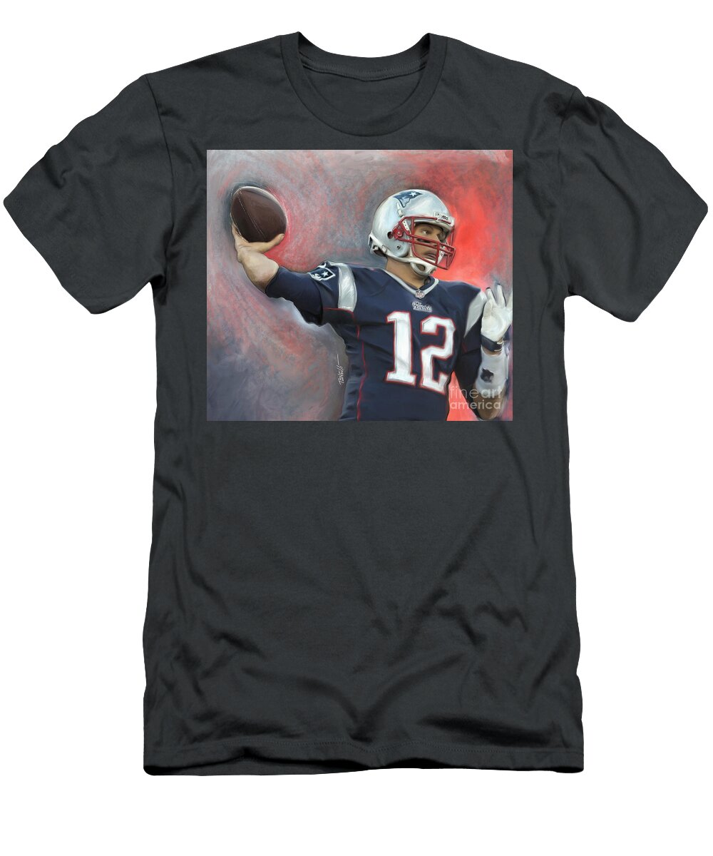 Tight Spiral Painting Mark Tonelli T-Shirt