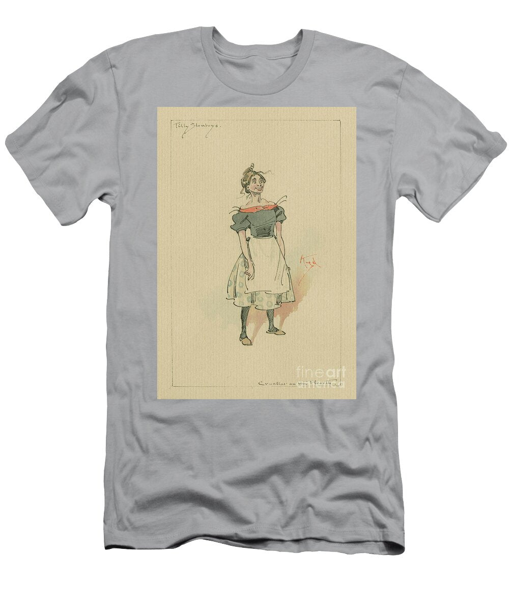 Tilly Slowboy the Cricket on the Hearth C1920s Joseph Clayton Clarke T-Shirt