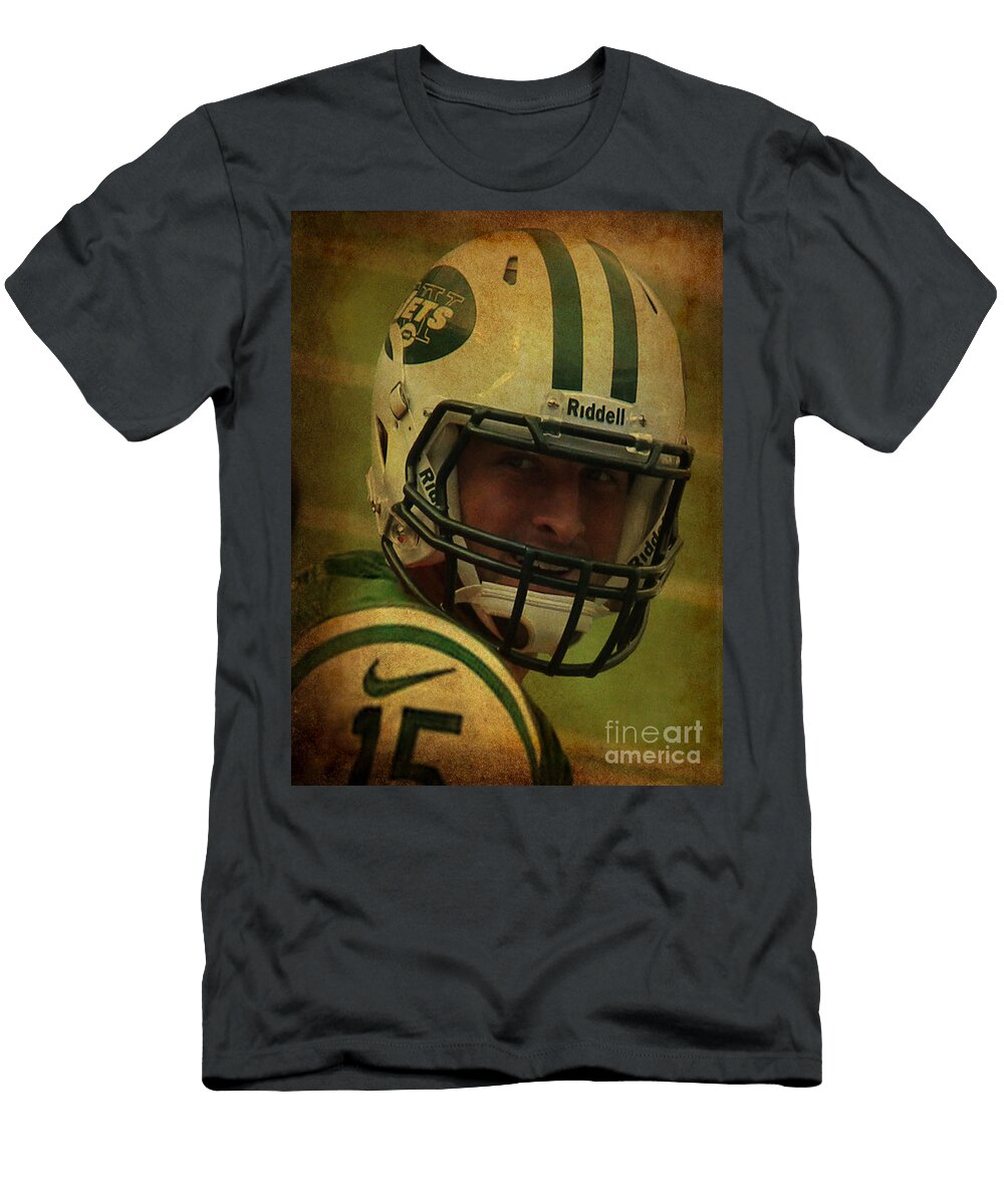 Tim Tebow New York Jets Timothy Richard Tebow Lee Dos Santos T-Shirt