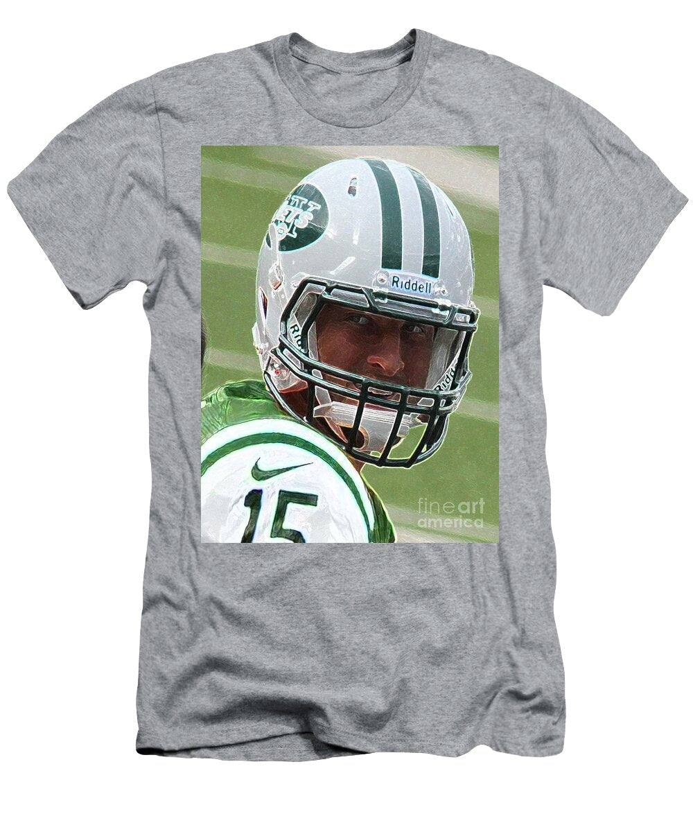Tim Tebow Art Deco Iii New York Jets Lee Dos Santos T-Shirt