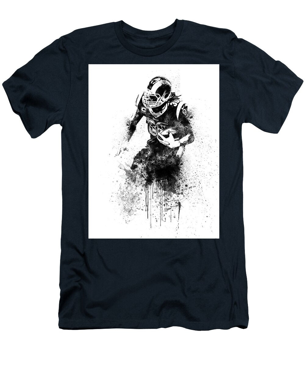 Todd Gurley Watercolor Naxart Studio T-Shirt