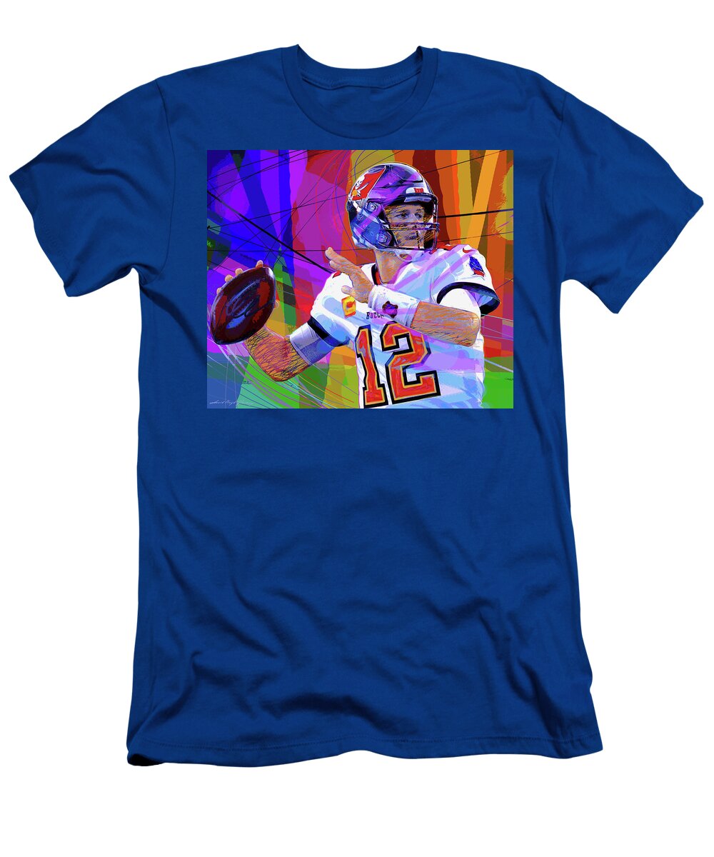 Tom Brady Buccaneer David Lloyd Glover T-Shirt