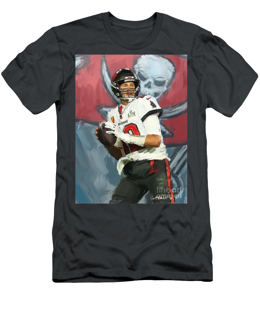 Tom Brady Bucs Lee Percy T-Shirt